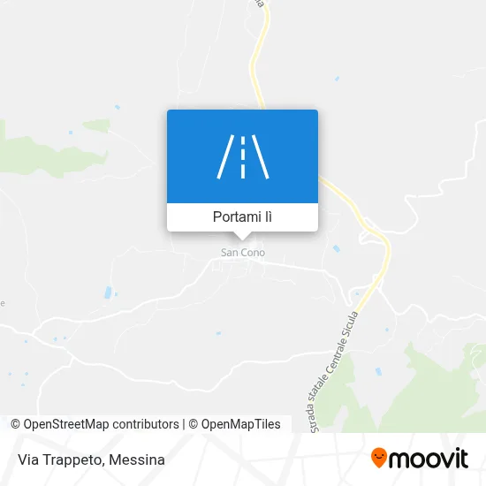 Mappa Via Trappeto