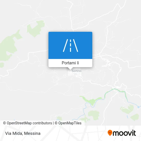 Mappa Via Mida