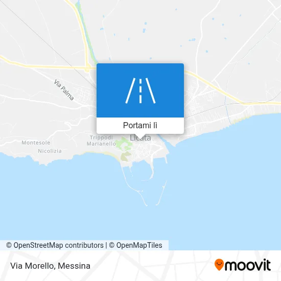 Mappa Via Morello