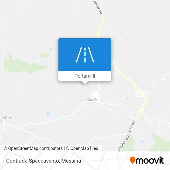 Mappa Contrada Spaccavento
