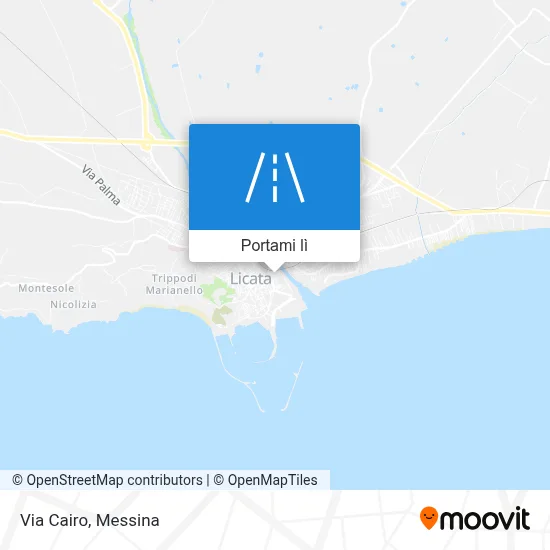 Mappa Via Cairo