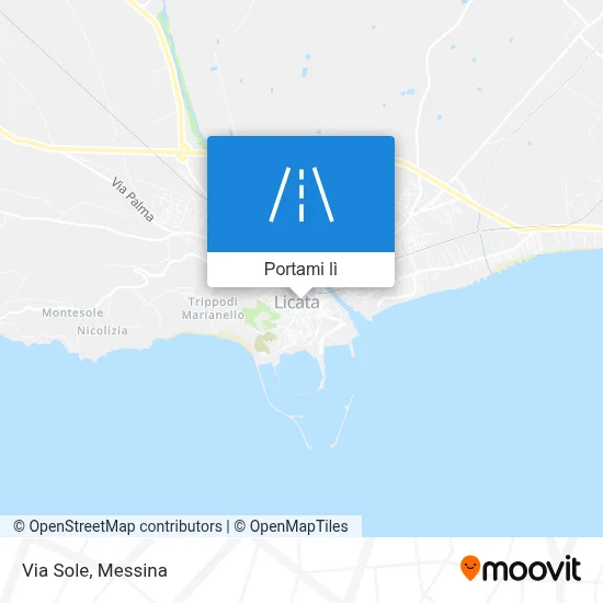 Mappa Via Sole