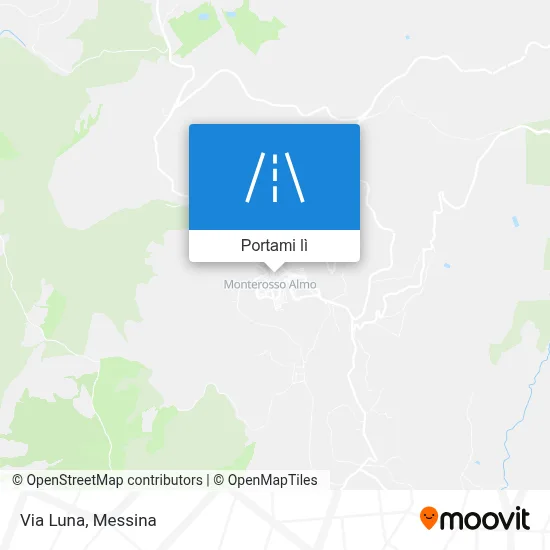 Mappa Via Luna