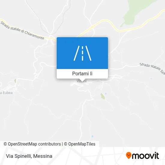 Mappa Via Spinelli