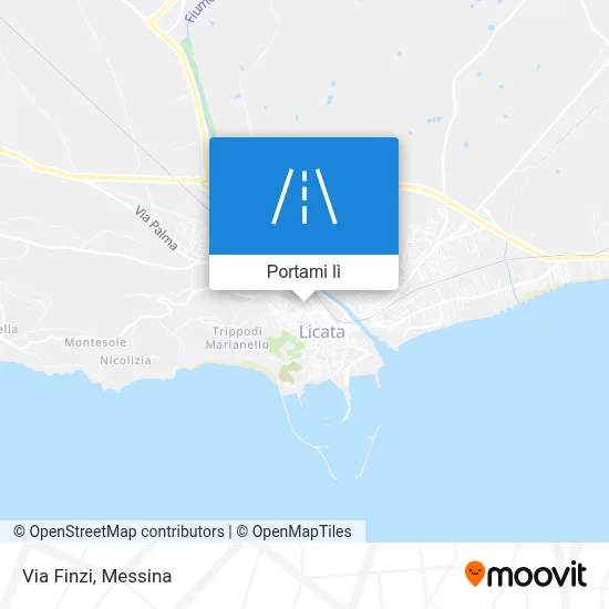 Mappa Via Finzi