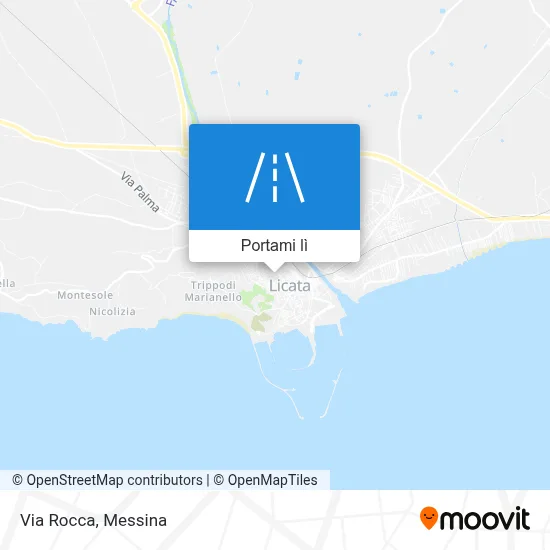 Mappa Via Rocca