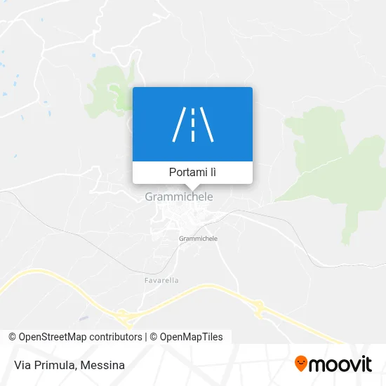 Mappa Via Primula