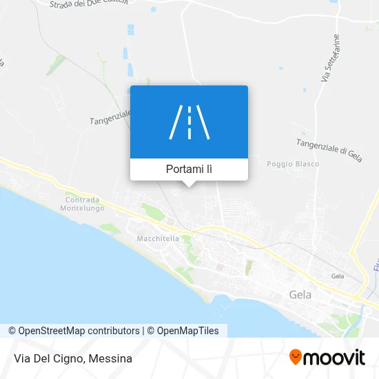 Mappa Via Del Cigno