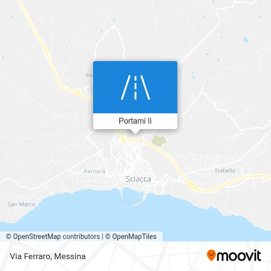 Mappa Via Ferraro