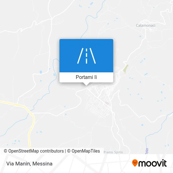 Mappa Via Manin