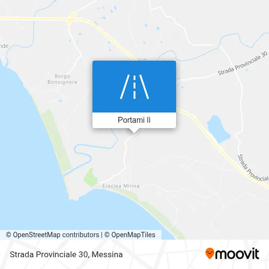 Mappa Strada Provinciale 30