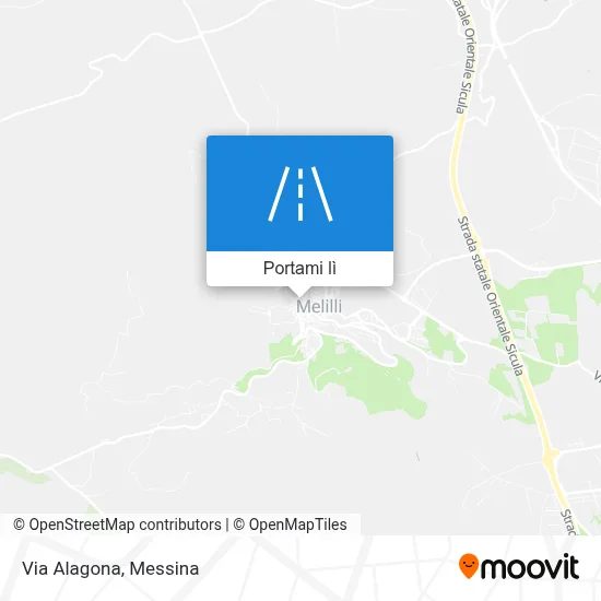Mappa Via Alagona