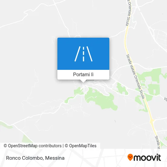 Mappa Ronco Colombo