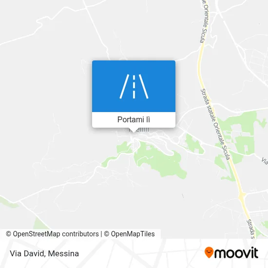 Mappa Via David