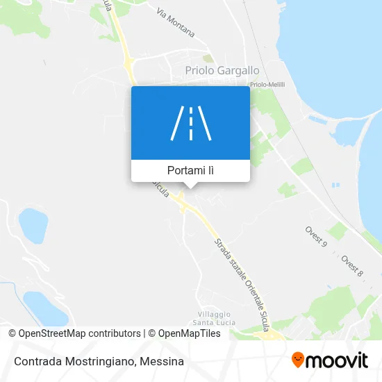 Mappa Contrada Mostringiano