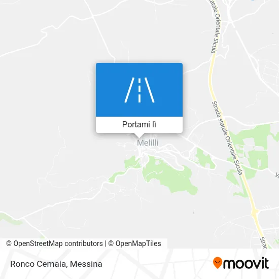 Mappa Ronco Cernaia