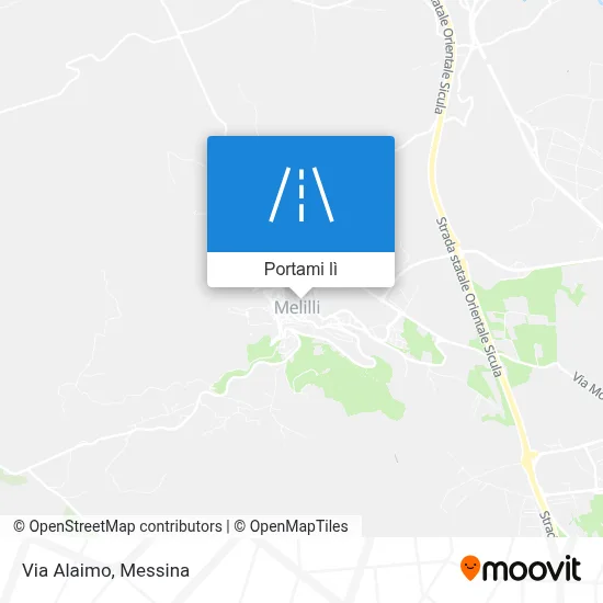 Mappa Via Alaimo