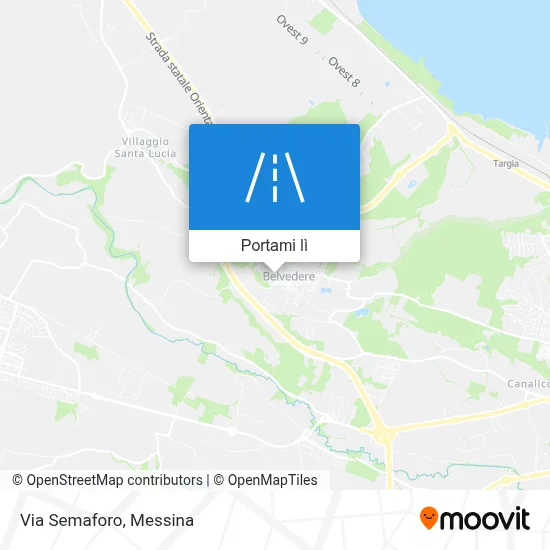 Mappa Via Semaforo