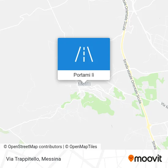 Mappa Via Trappitello