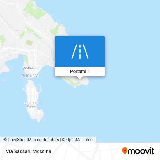 Mappa Via Sassari