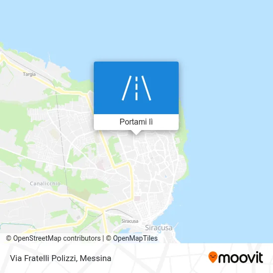 Mappa Via Fratelli Polizzi