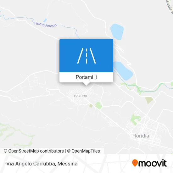 Mappa Via Angelo Carrubba