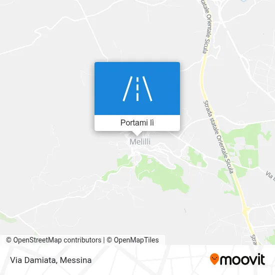 Mappa Via Damiata