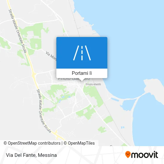 Mappa Via Del Fante