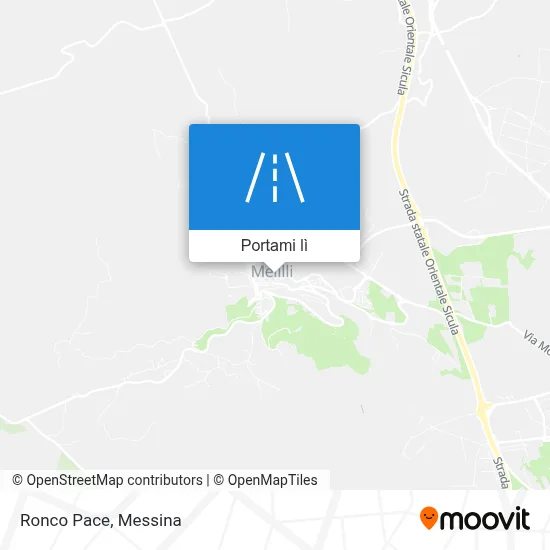 Mappa Ronco Pace