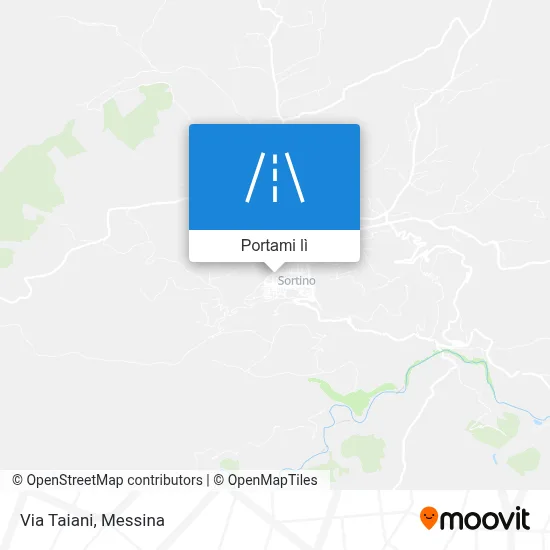 Mappa Via Taiani