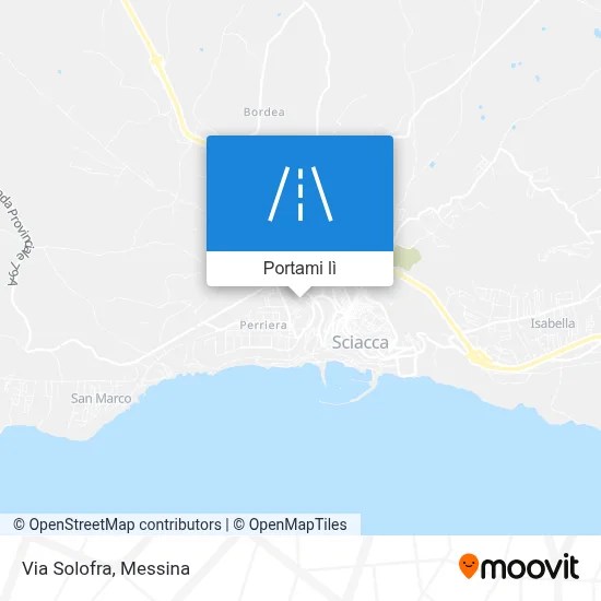Mappa Via Solofra