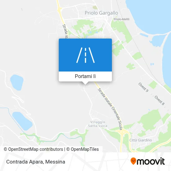 Mappa Contrada Apara