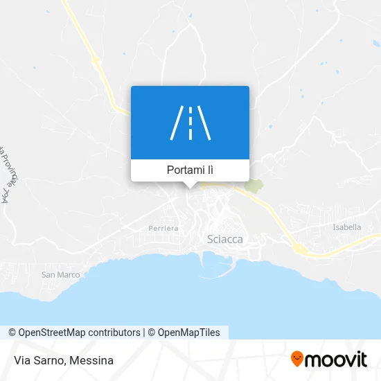 Mappa Via Sarno