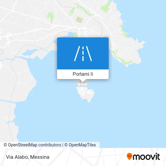 Mappa Via Alabo