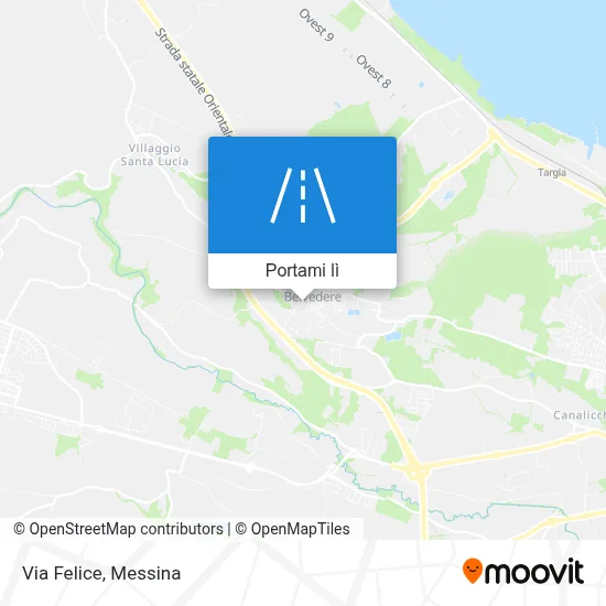 Mappa Via Felice