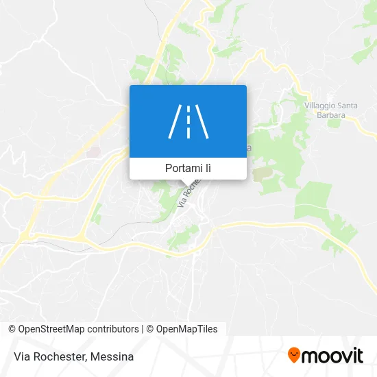 Mappa Via Rochester