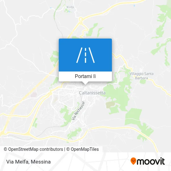 Mappa Via Melfa