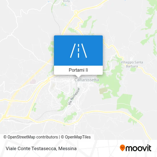 Mappa Viale Conte Testasecca