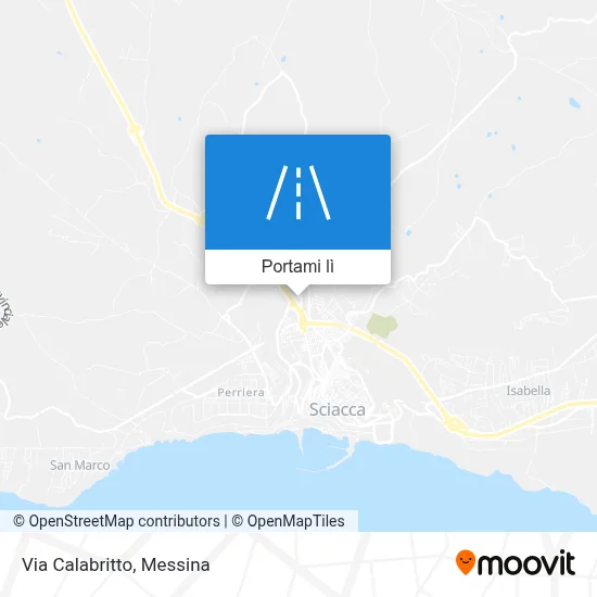 Mappa Via Calabritto