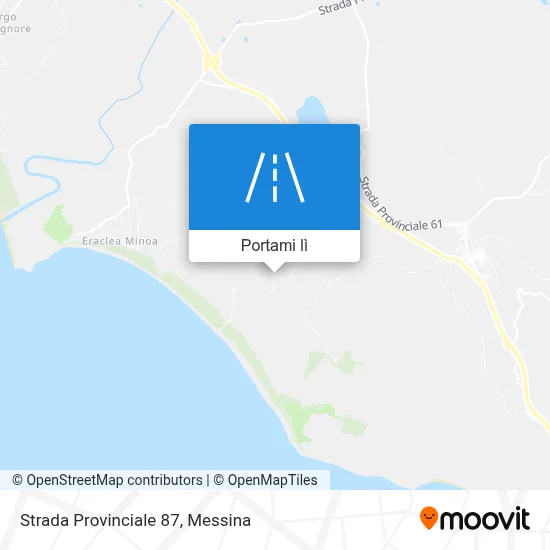 Mappa Strada Provinciale 87
