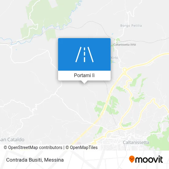 Mappa Contrada Busiti