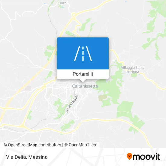 Mappa Via Delia