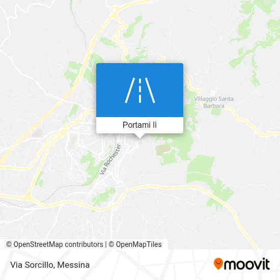 Mappa Via Sorcillo