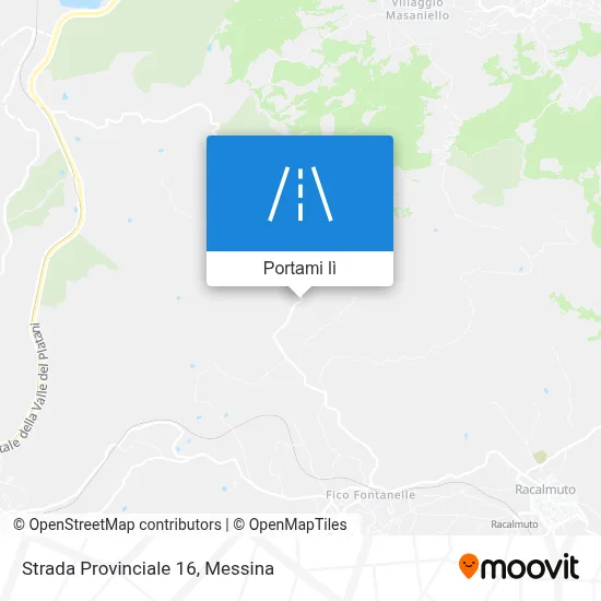 Mappa Strada Provinciale 16