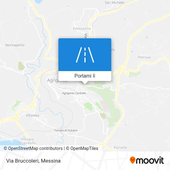 Mappa Via Bruccoleri