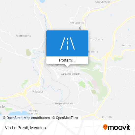 Mappa Via Lo Presti