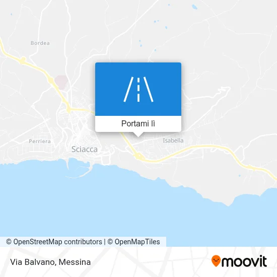 Mappa Via Balvano