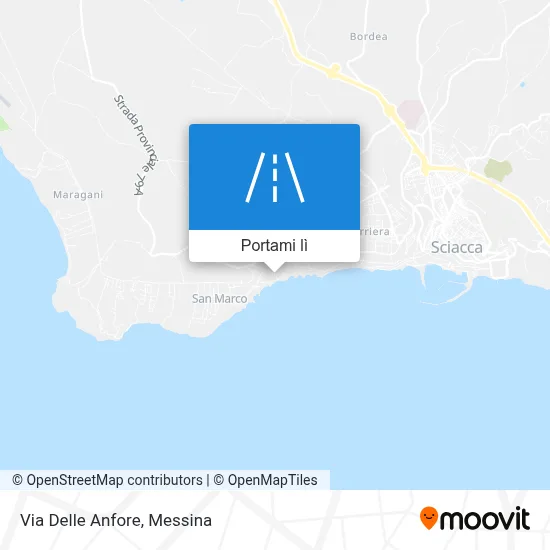 Mappa Via Delle Anfore