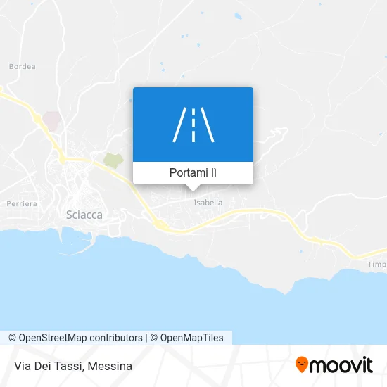 Mappa Via Dei Tassi
