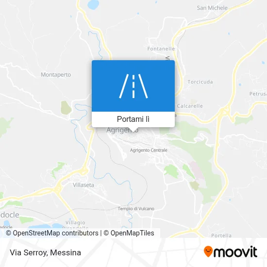 Mappa Via Serroy